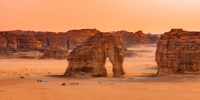 Arabia Saudyjska Madain Saleh pustynia